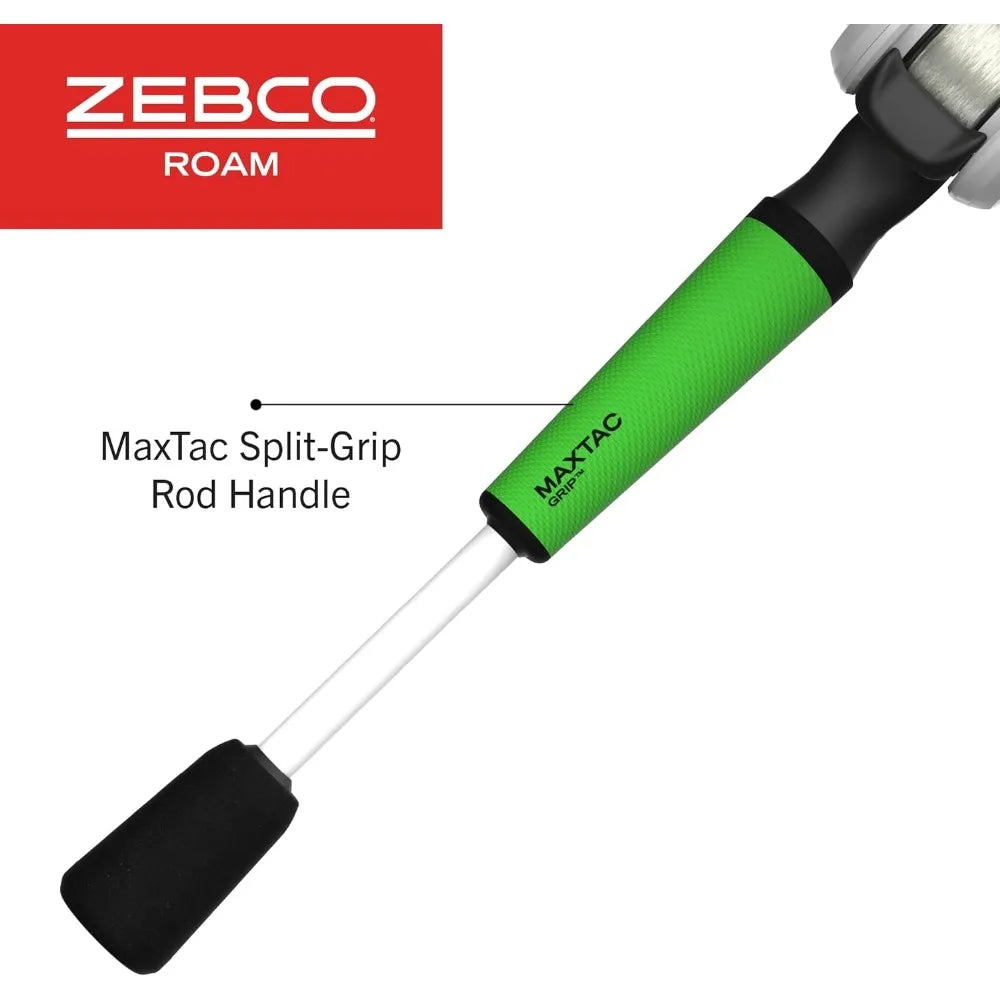 Roam Baitcast Reel and Fishing Rod Combo