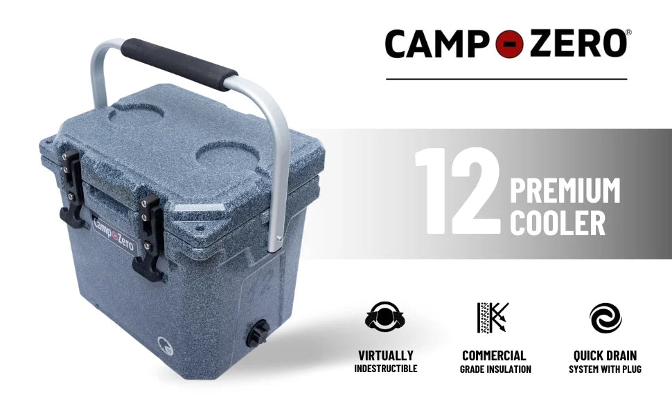 12L-12.6 Quart Portable Hard Ice Chest
