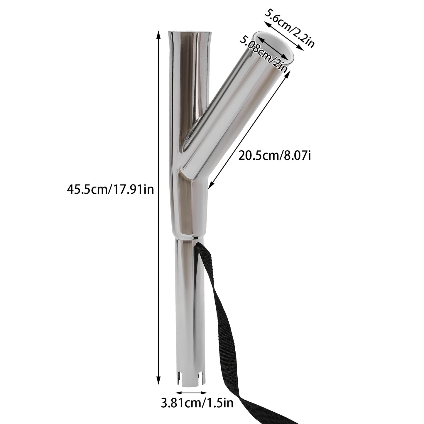 Pair of Boat Outrigger Rod Holders Adjustable