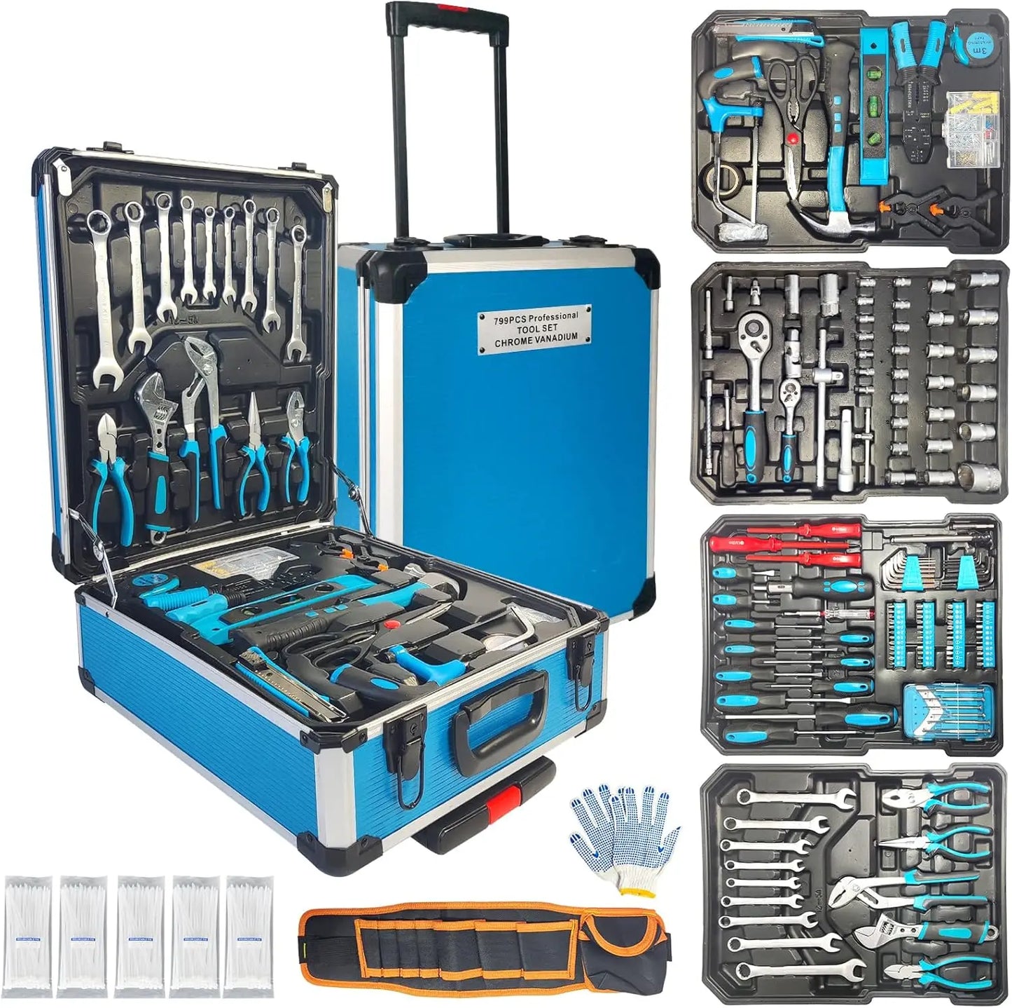 799pcs Household Hand Tool Set