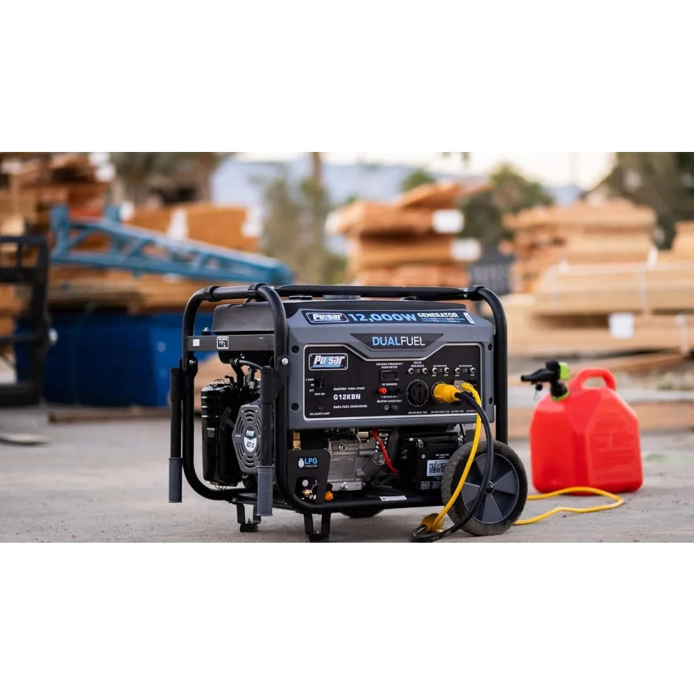Heavy Duty Dual Fuel Portable Generator,