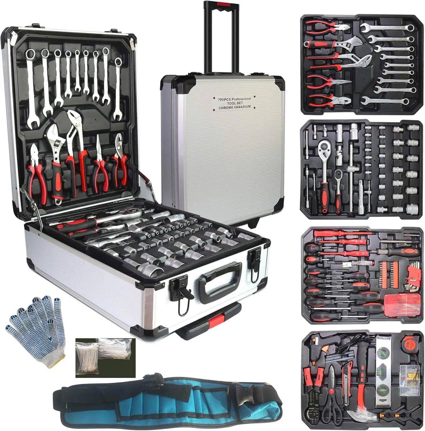 799pcs Household Hand Tool Set