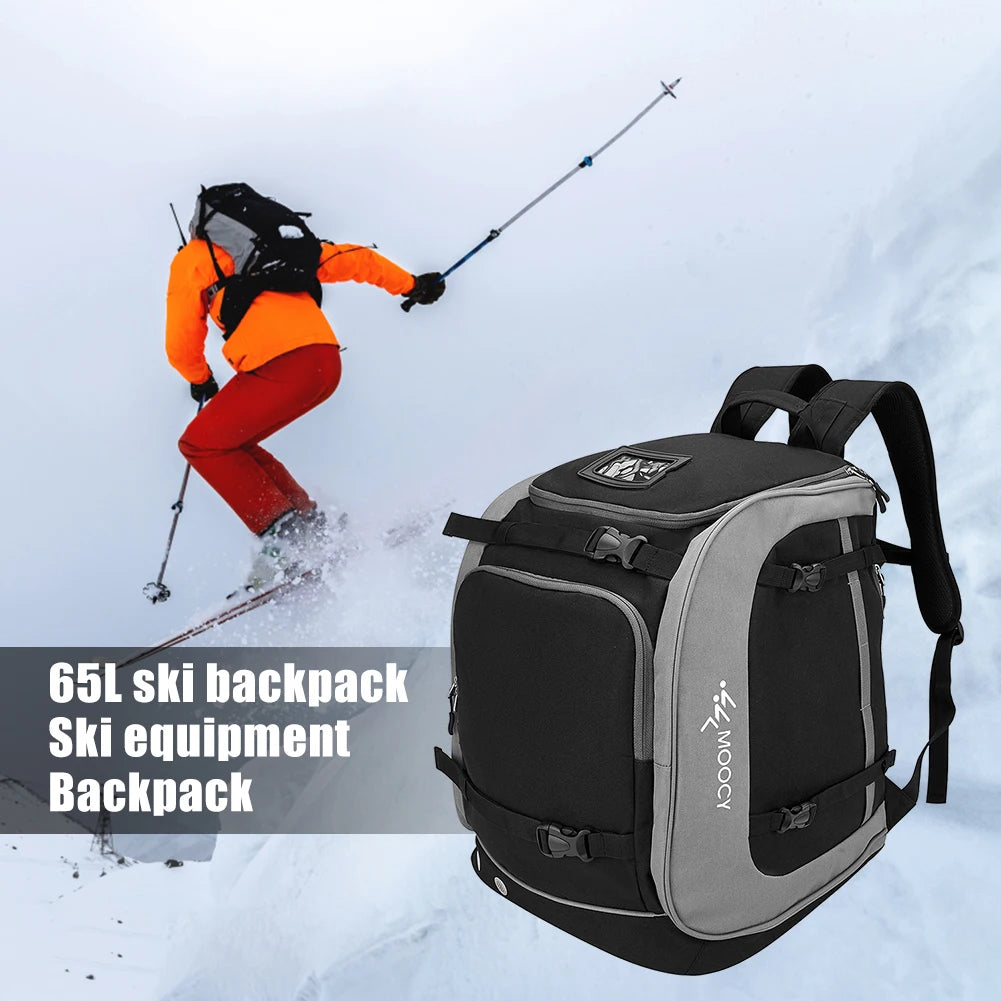 65L Large Capacity Ski Boot Backpack