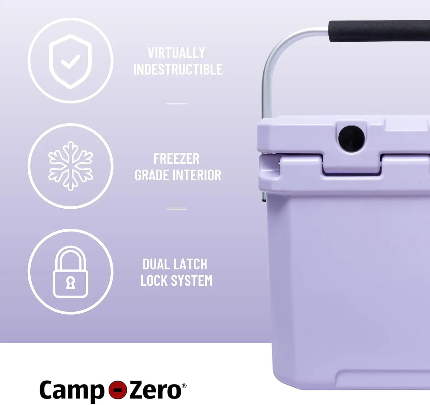 12L-12.6 Quart Portable Hard Ice Chest