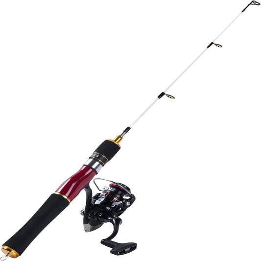 Red Ice Fishing Combo with High Visibility