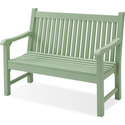 2-Person Poly Lumber,  All-Weather Outdoor Bench