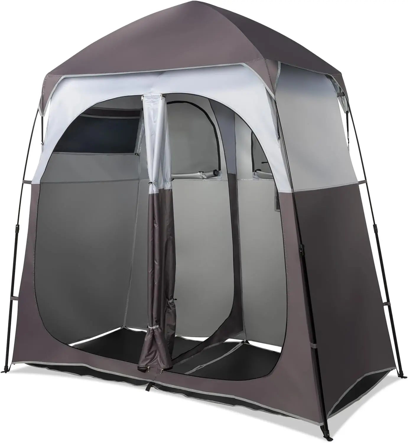 2 Room Shower,  Changing Room, portable Toilet Tent, With carry bag