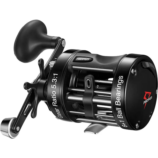 Reinforced Metal Body, Bait caster Reel